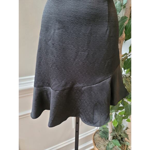 Versona Dress Womens Size 2 Black Sleeveless Fit and Flare Textured Party - Picture 9 of 13